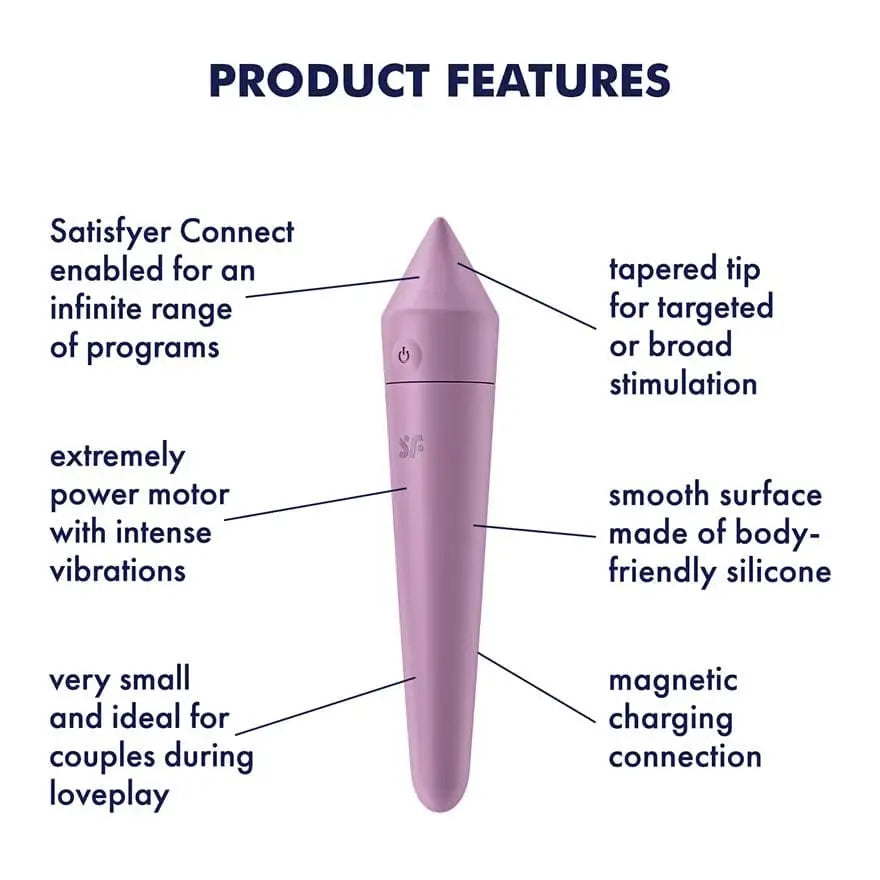 Satisfyer Ultra Power Bullet 8 Smart Vibrator - Rolik®