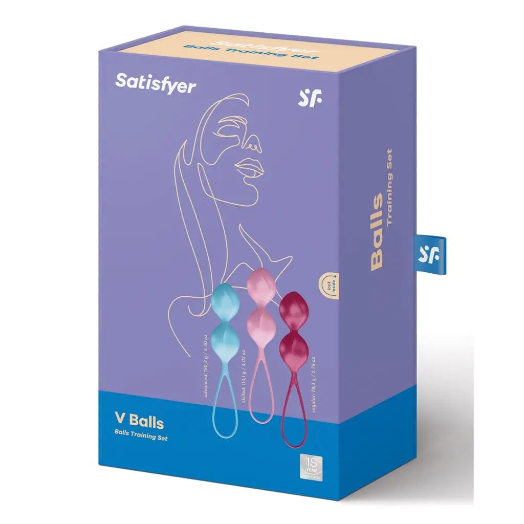 Satisfyer V Balls 3 - Piece Kegel Training Set - Rolik®