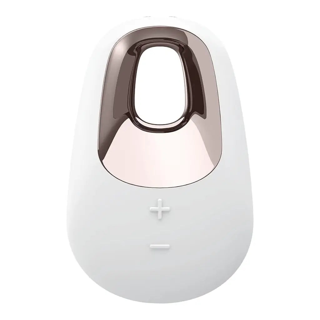 Satisfyer White Temptation Lay-On Vibrator - 15 Vibration Modes