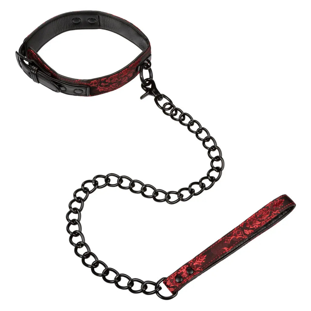 Red Scandal® Collar With Leash