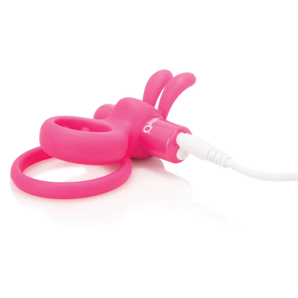 Screaming O® Charged™ Ohare® Rechargeable Rabbit Vibrator - C-Ring
