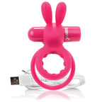 Screaming O® Charged™ Ohare® Rechargeable Rabbit Vibrator - C-Ring