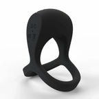 Screaming O® O Big Pro Strapped Rechargeable Vibrating Ring Black
