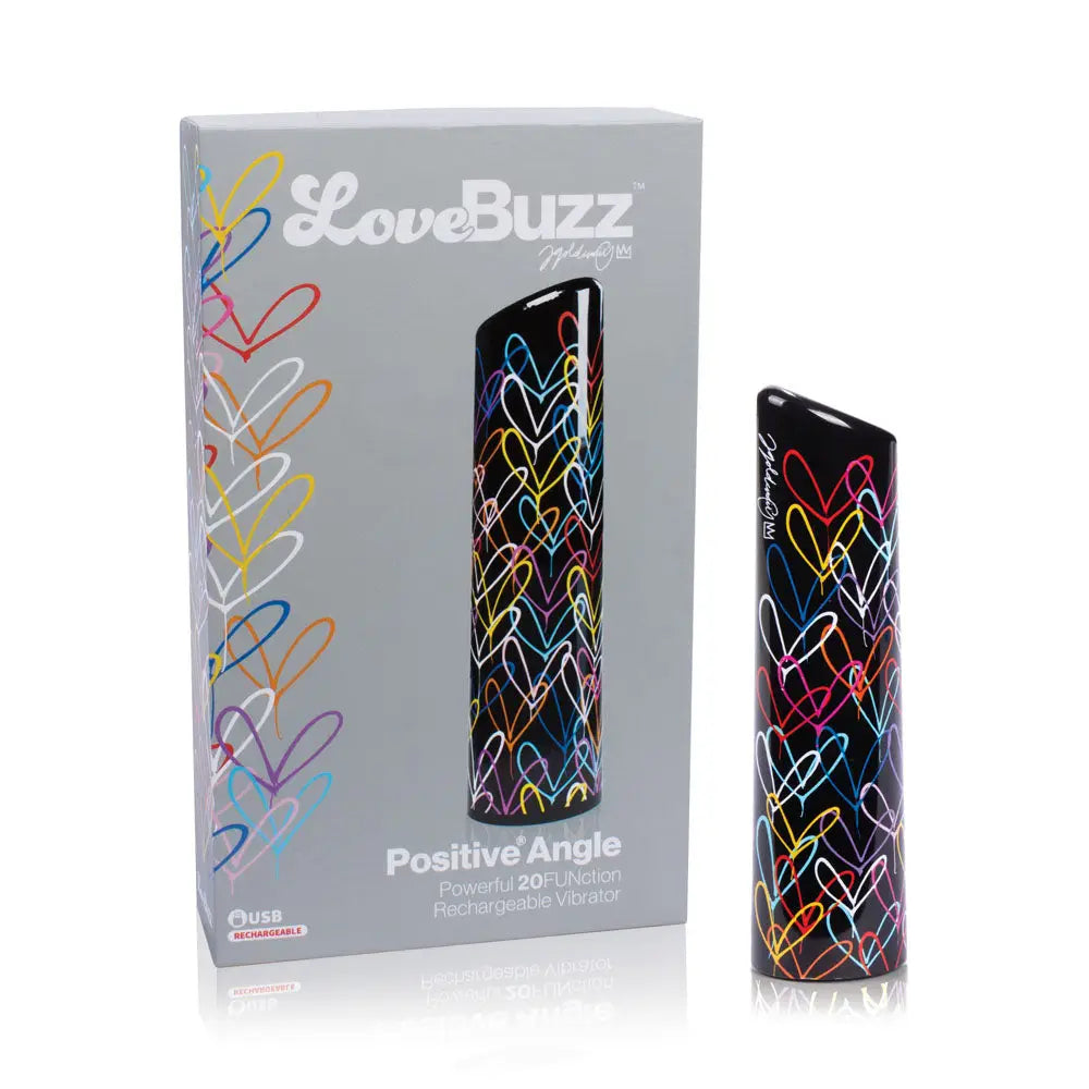 Screaming O® LoveBuzz Positive Angle Vibrator - Rainbow