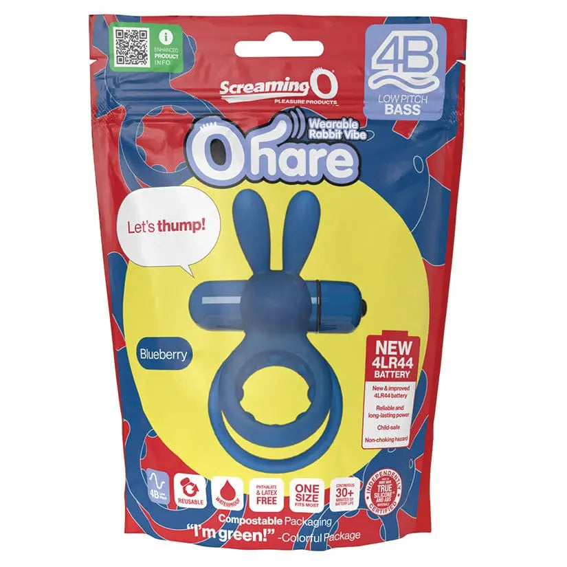Screaming O® Ohare 4B Wearable Rabbit C - Ring Vibrator - Rolik®