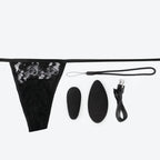 Screaming O® My Secret Premium Ergonomic Remote Panty Set - Black - Vibrator