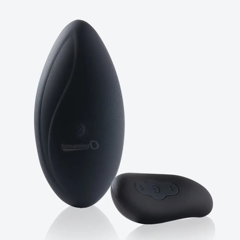 Screaming O® My Secret Premium Ergonomic Remote Panty Set - Black - Vibrator