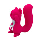 Screaming Squirrel Air Pulse & G - Spot Vibrator - Cerise