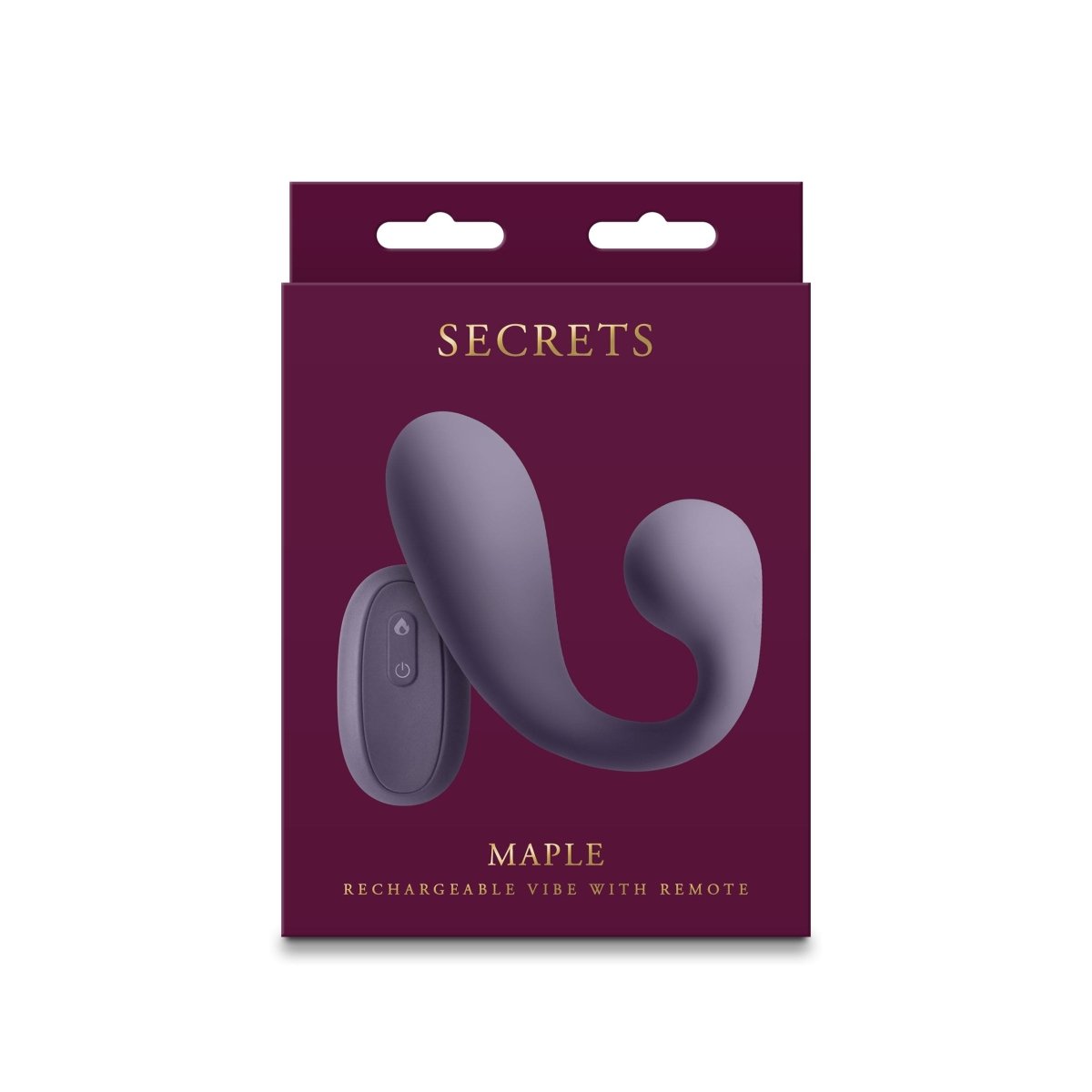 Secrets Maple Remote Vibrator - Rolik®