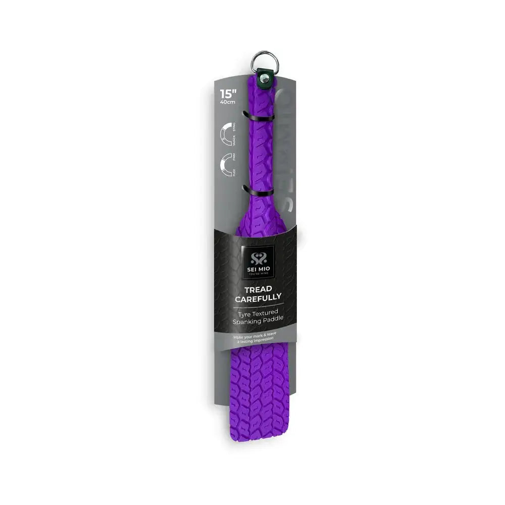 Sei Mio Tyre Textured Spanking Paddle - Rolik®