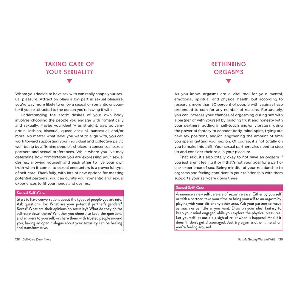 Self Care Down There: A Guide To Your Vagina’s Well - Being - Books