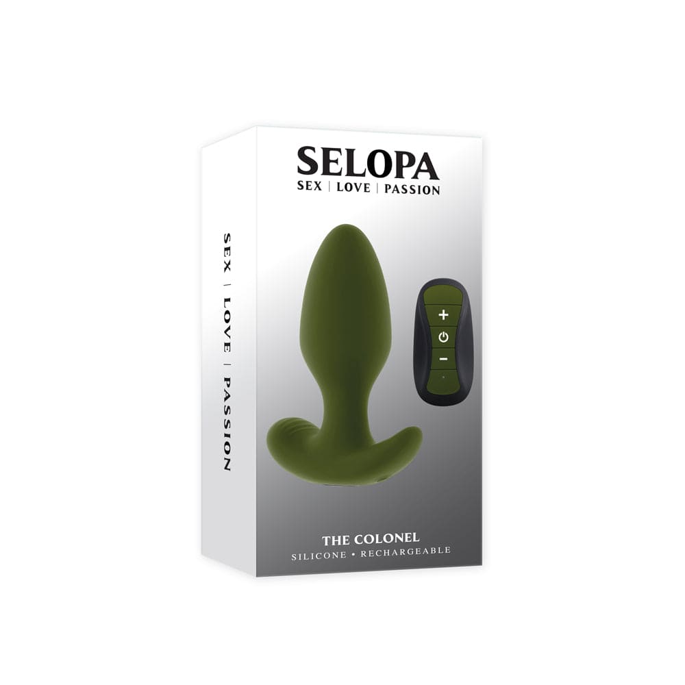 Selopa The Colonel Remote Vibrating Plug - Rolik®