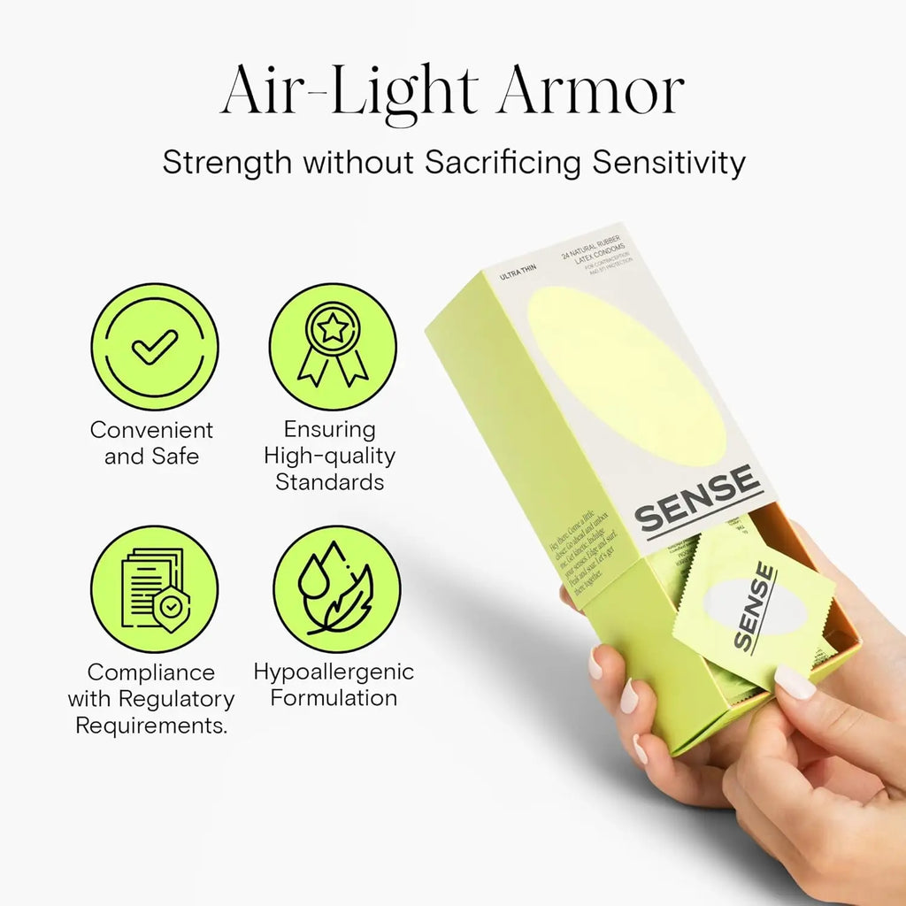 Sense Thinnest Condoms 24-Pack - 24-Pack - condoms