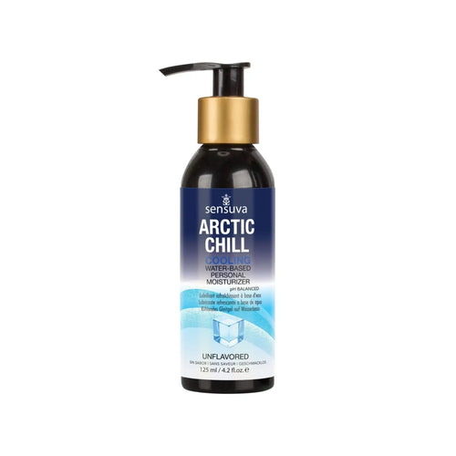 Sensuva Arctic Chill Cooling Water-Based Lubricant – 4.2 fl. oz.