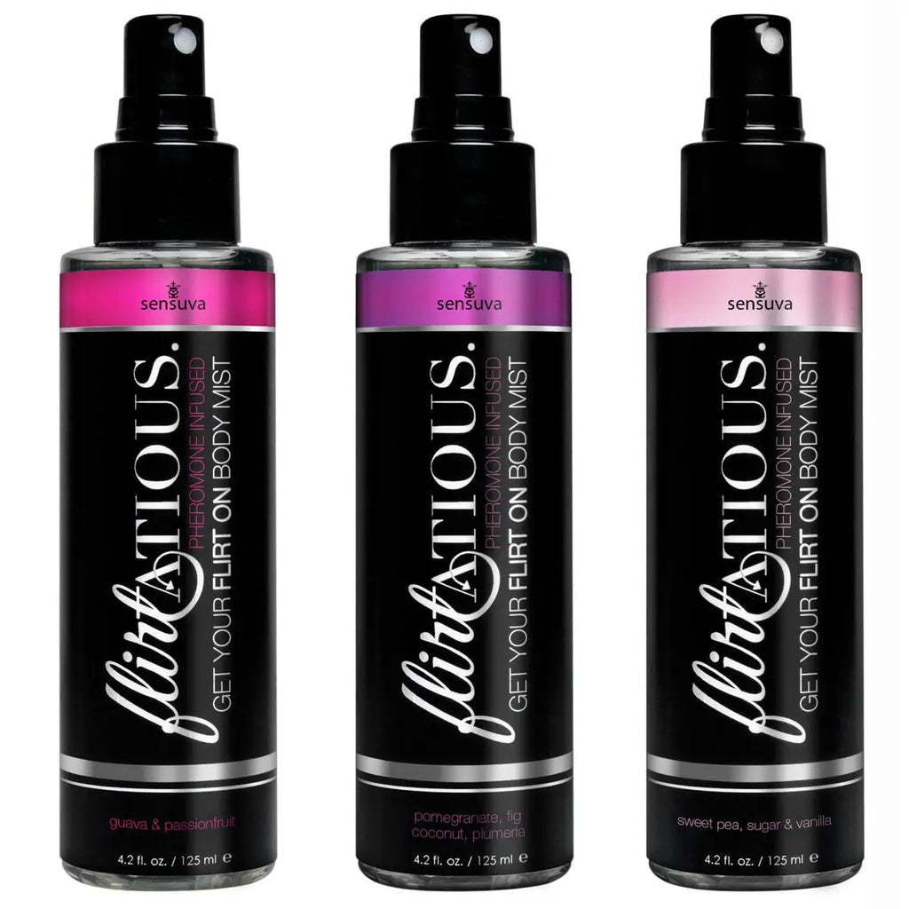 Sensuva Flirtatious Pheromone Body Mist - Confidence-Boosting Fragrance Spray