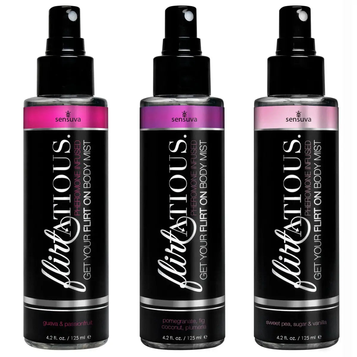 Sensuva Flirtatious Pheromone Body Mist - Confidence-Boosting Fragrance Spray
