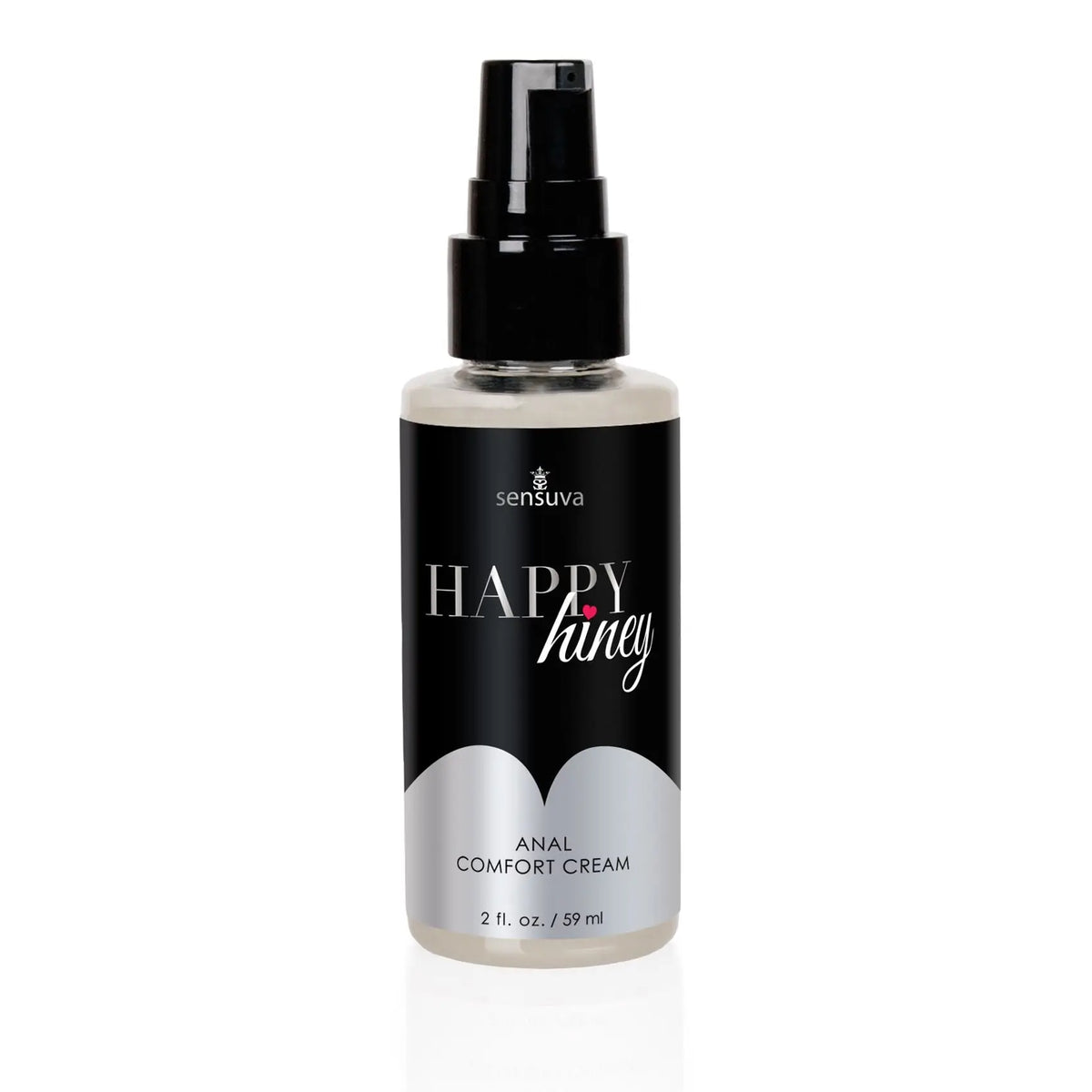 Sensuva Happy Hiney Anal Comfort Cream - Relaxing Lubricant 2 fl. oz.