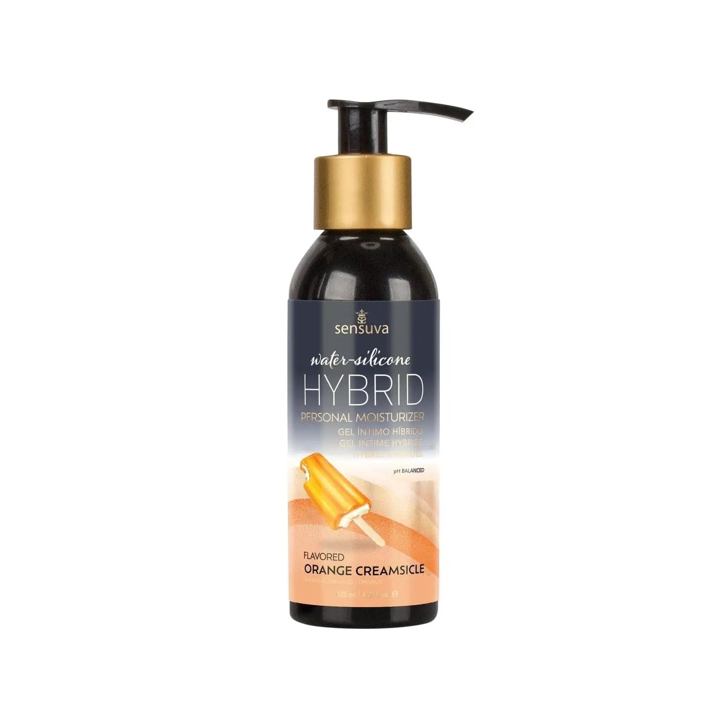 Sensuva Hybrid Orange Creamsicle Flavored Personal Lubricant 4.23 fl. oz. - Rolik®