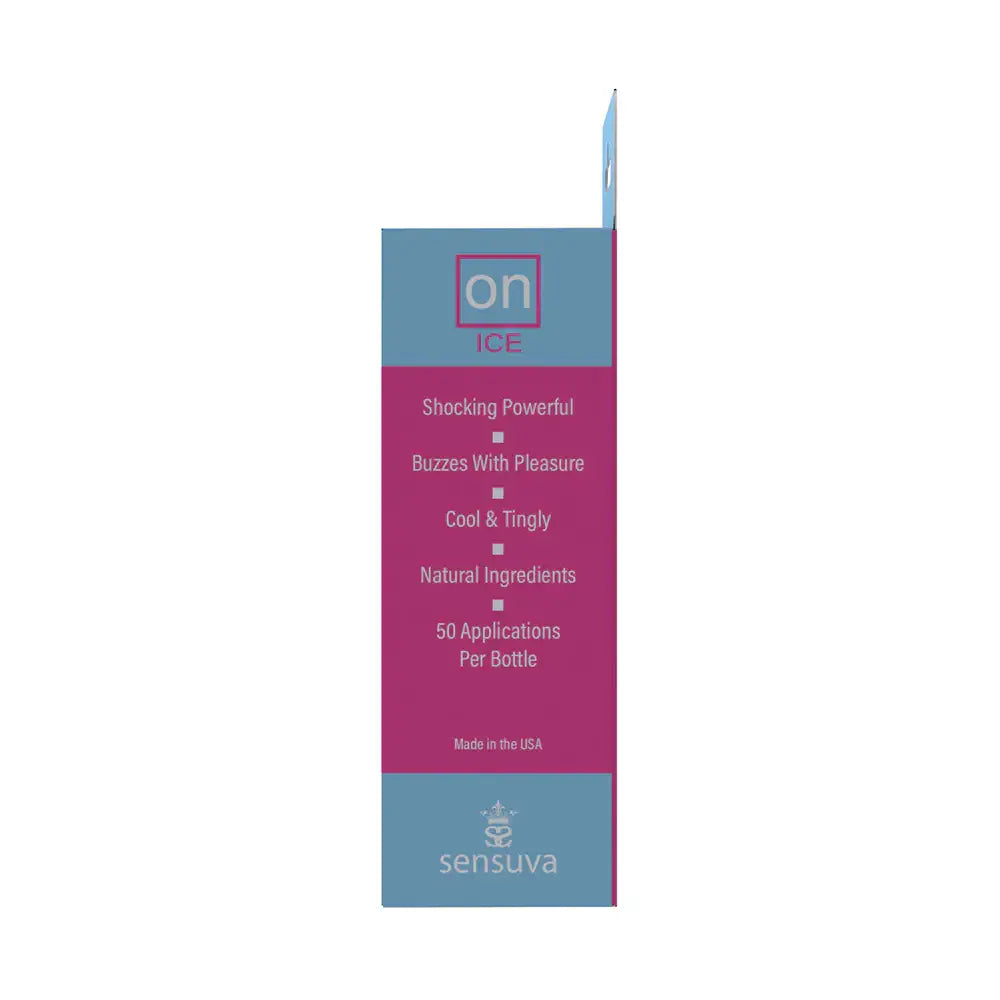 5mL / 0.17 fl. oz. ON Ice Buzzing & Cooling Arousal Oil