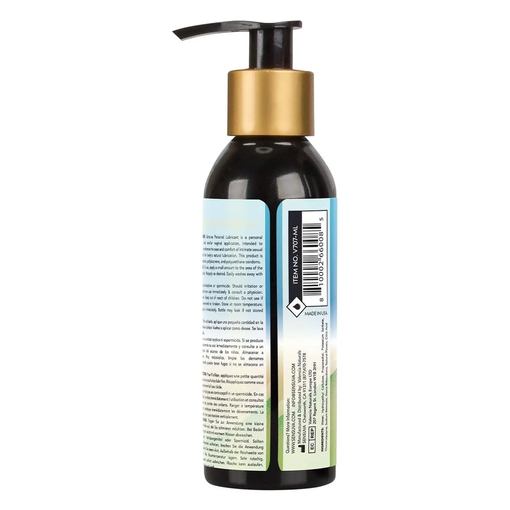 Sensuva Natural Water-Based Personal Lubricant Apple Candy - 4.23 oz