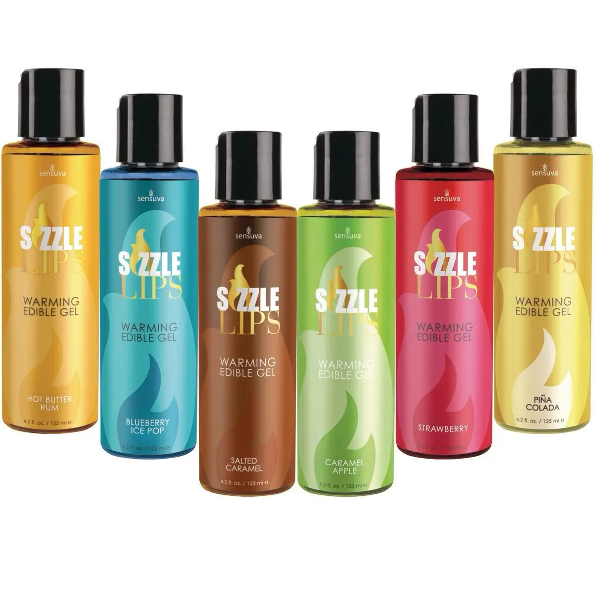 Sensuva Sizzle Lips Warming Edible Massage Gel