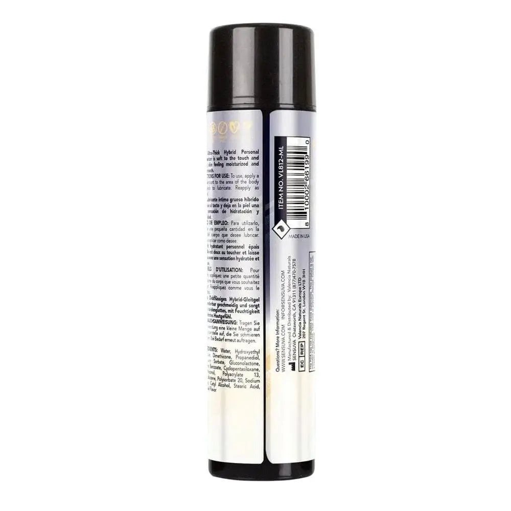 Sensuva Ultra - Thick Anal Hybrid Personal Moisturizer - Rolik®