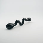 Serpentine Black Obsidian Wand / 10’’ Dildo