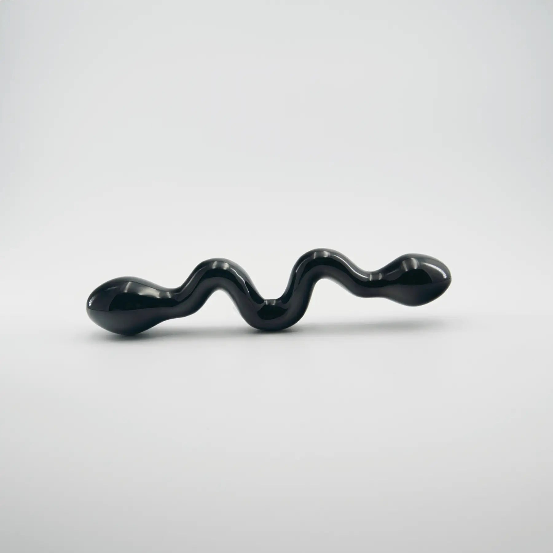 Serpentine Black Obsidian Wand / 10’’ Dildo