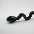 Serpentine Black Obsidian Wand / 10’’ Dildo