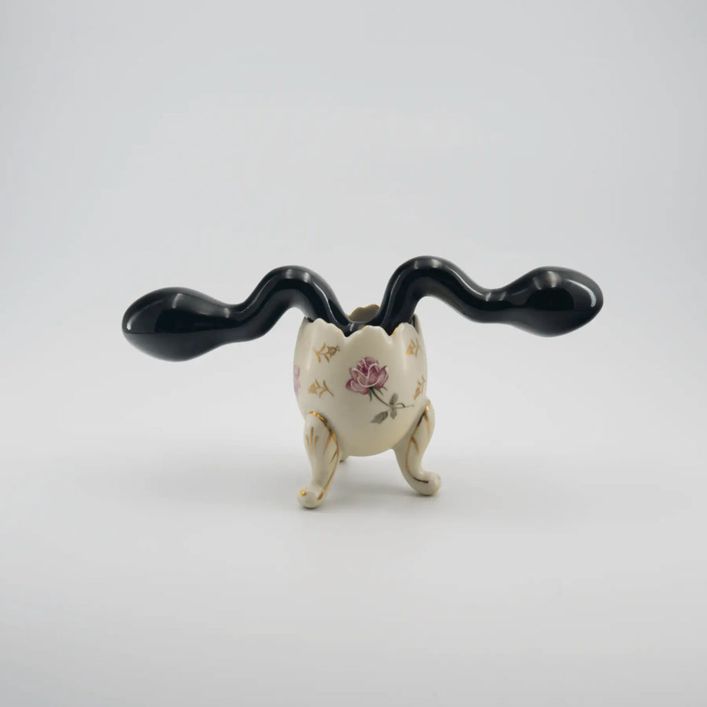 Serpentine Black Obsidian Wand / 10’’ Dildo