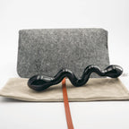 Serpentine Black Obsidian Wand / 10’’ Dildo