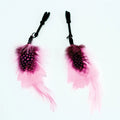 Sex Kitten Feather Nipple Clamps - Rolik®