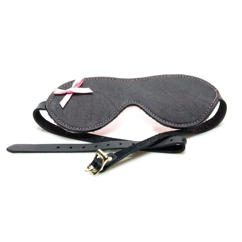 Sex Kitten Leather Buckle Blindfold - Rolik®