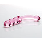 Sex Kitten Pink Glass G - Spotter Dildo - Rolik®
