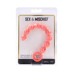Peach Sex & Mischief Peaches ’n CreaMe Silicone Anal Beads