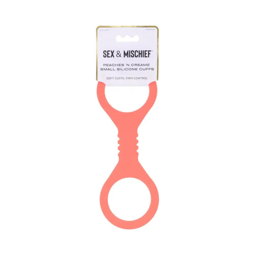 Sex & Mischief Peaches ’n CreaMe Silicone Cuffs
