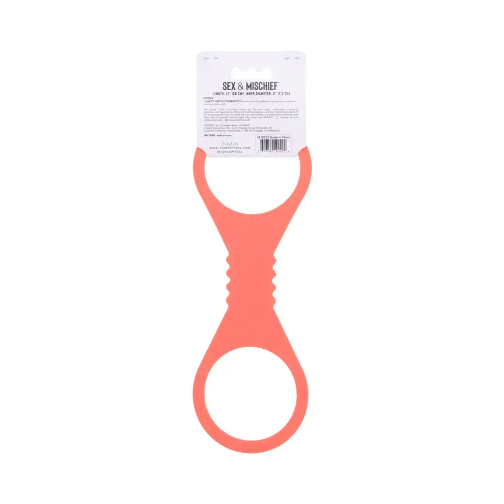 Sex & Mischief Peaches ’n CreaMe Silicone Cuffs