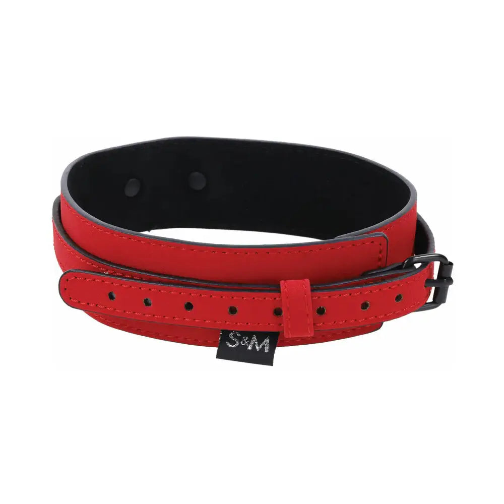 Sex & Mischief® Amor Collar And Leash - Red - Restraints