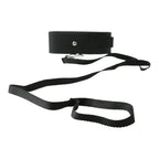 Sex & Mischief® Black Leash and Collar - Restraints