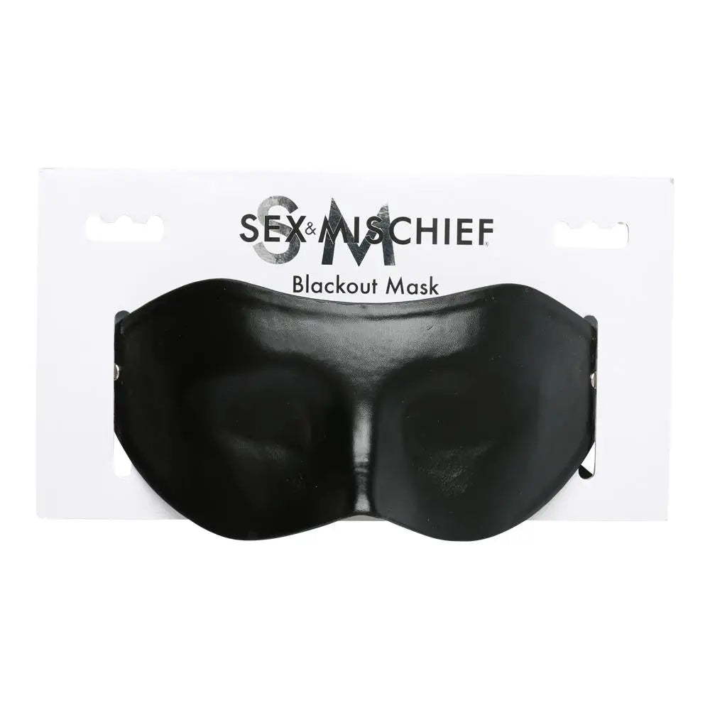 Sex & Mischief® Blackout Mask - Black - Blindfold