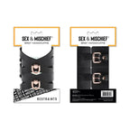 Sex & Mischief® Brat Handcuffs - Black - Restraints