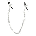 Sex & Mischief® Chained Nipple Clamps - Silver