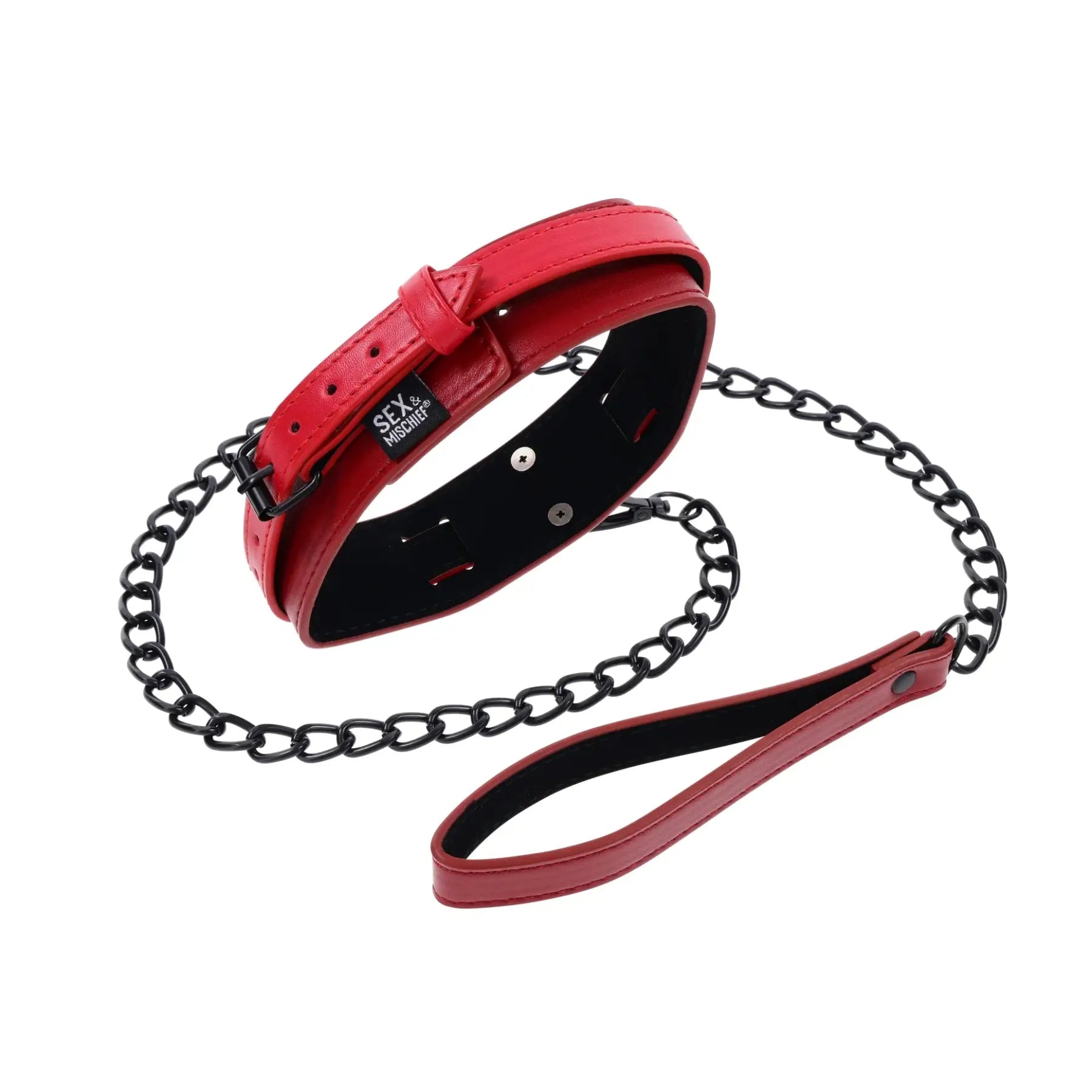 Sex & Mischief® Ex’s Oh’s Collar and Leash - Restraints
