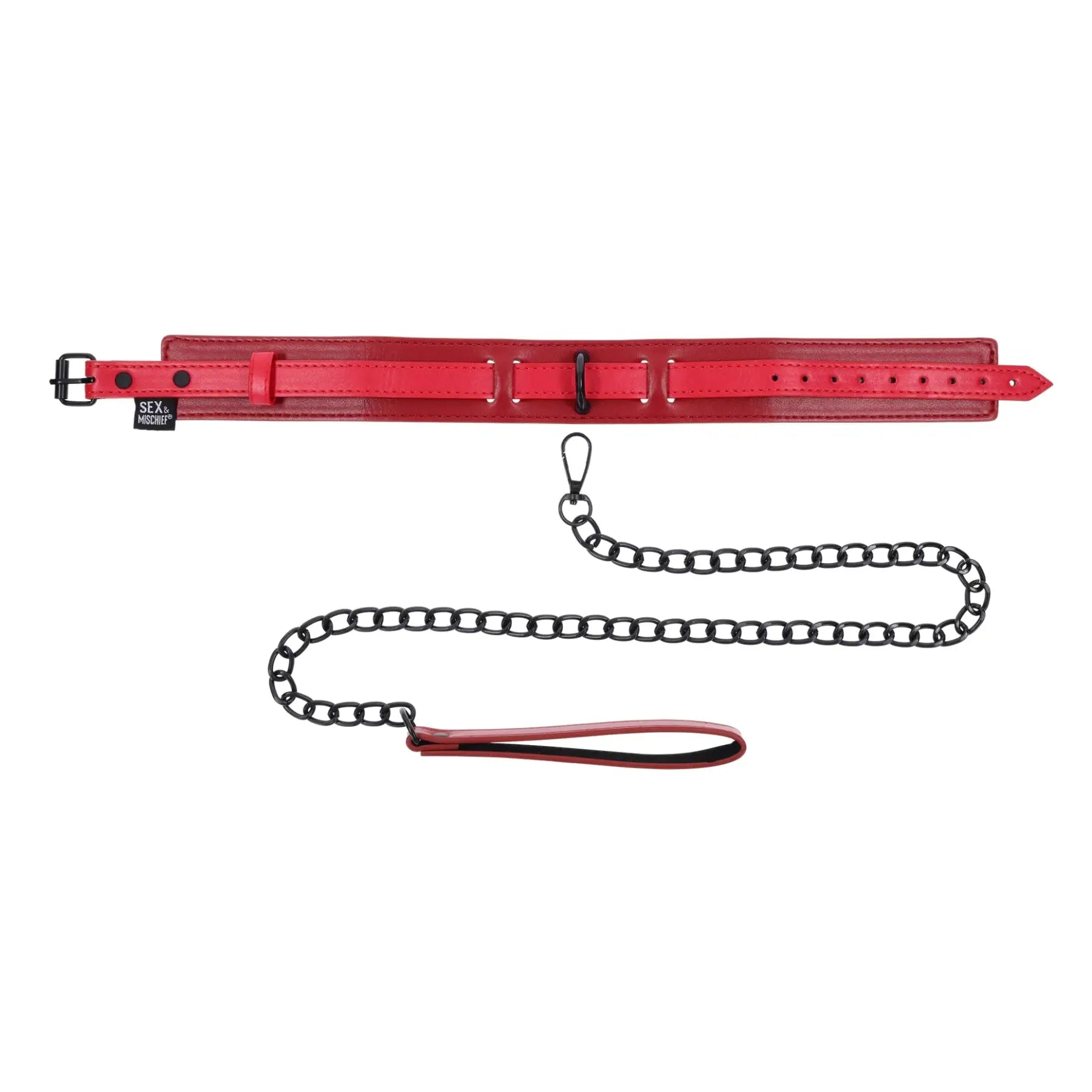 Sex & Mischief® Ex’s Oh’s Collar and Leash - Restraints