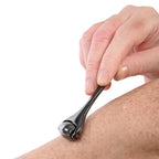 Sex & Mischief® Ex’s Oh’s Temperature Play Sensory Roller - Silver - Tickler