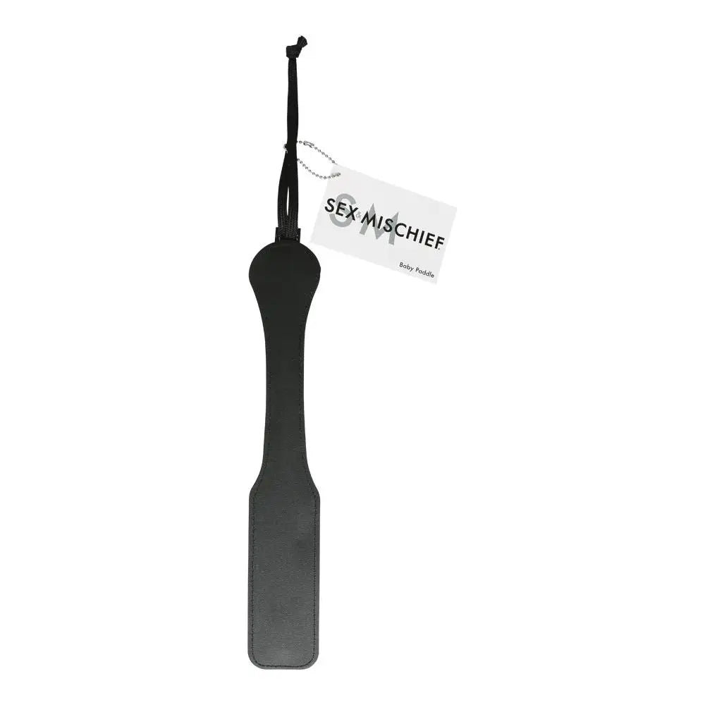 Sex & Mischief® Faux Leather Impression Paddle - Flogger