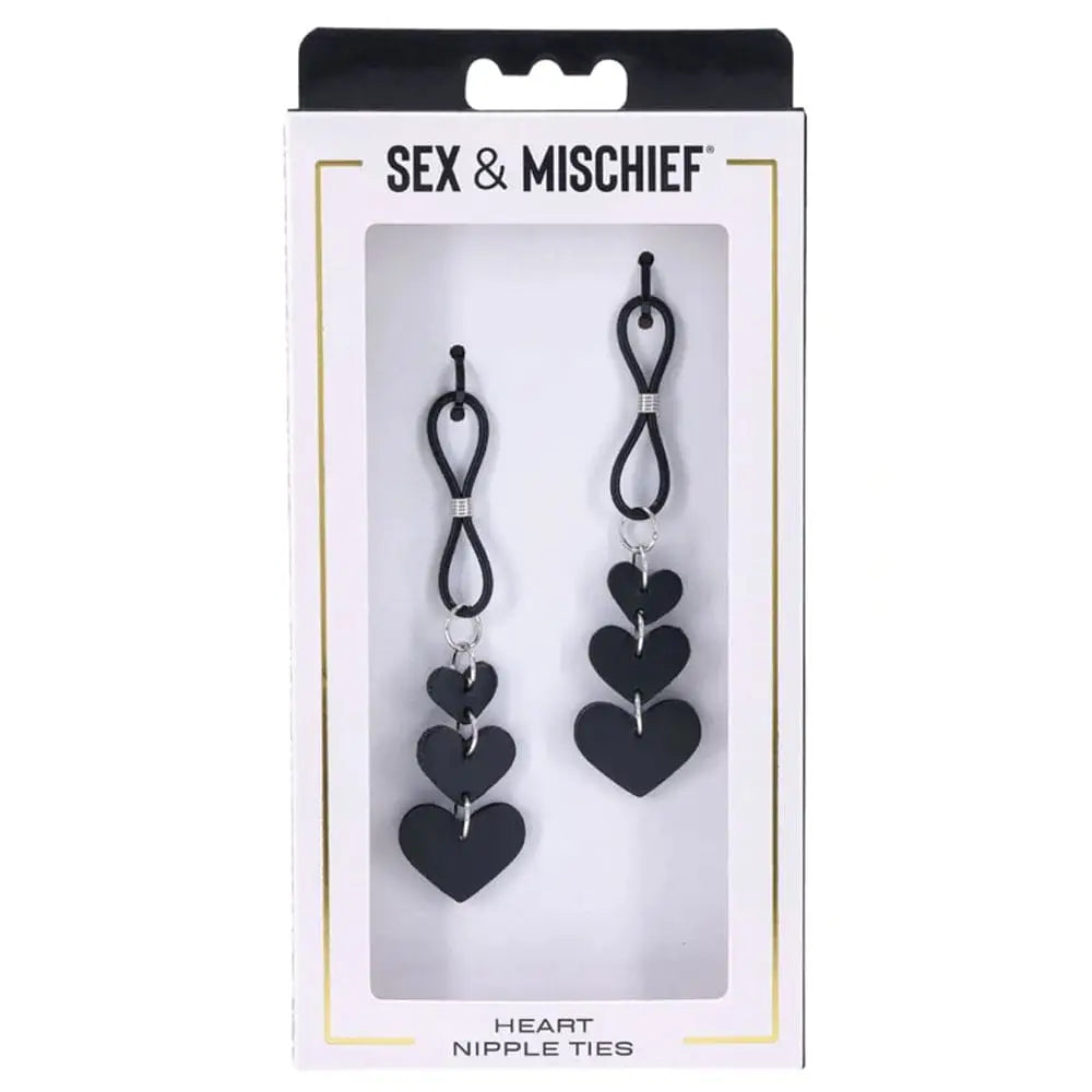 Sex & Mischief® Heart Nipple Ties - Rolik®