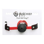 Sex & Mischief® Hush Ball Gag - Black - Gags
