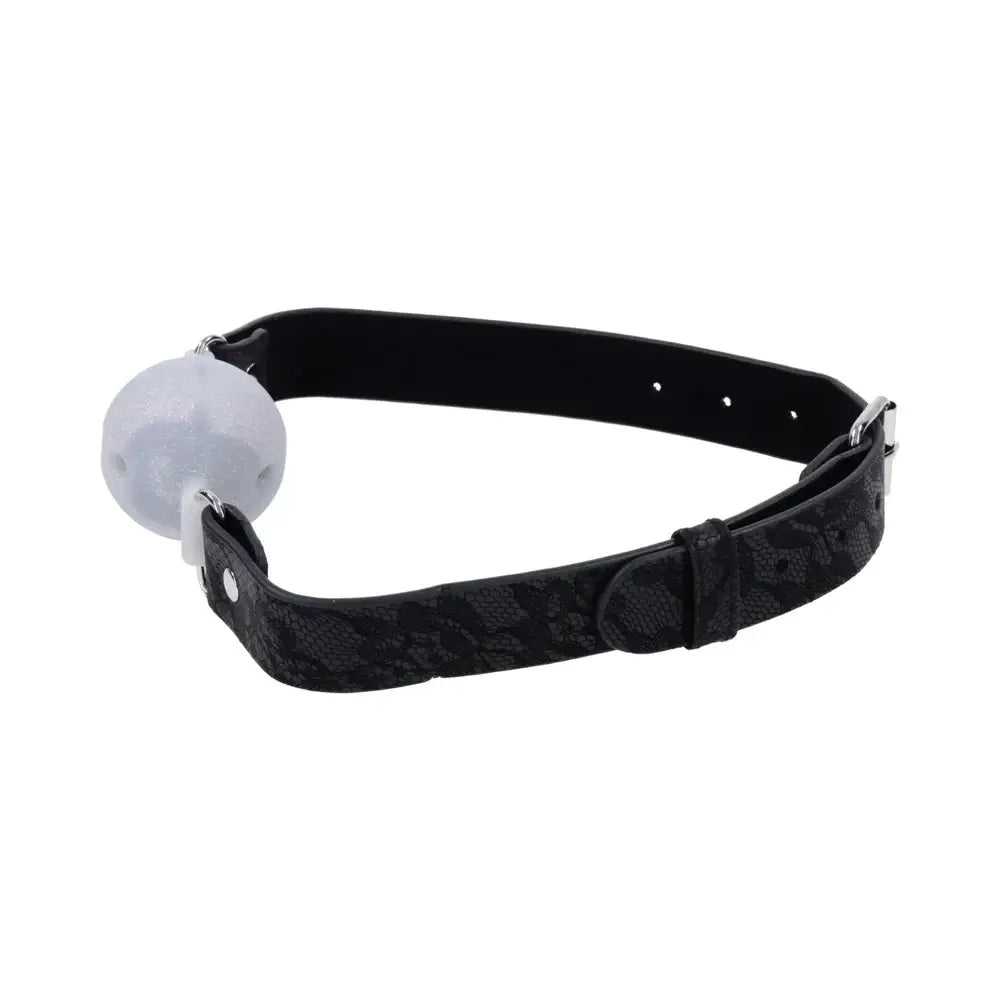 Sex & Mischief® Lace Silicone Breathable Ball Gag - Gags