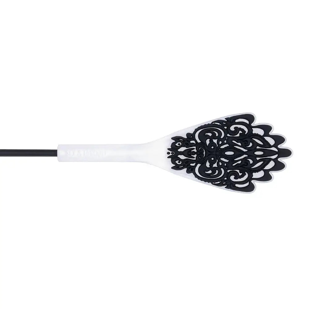 Sex & Mischief® Lace Silicone Crop - Flogger